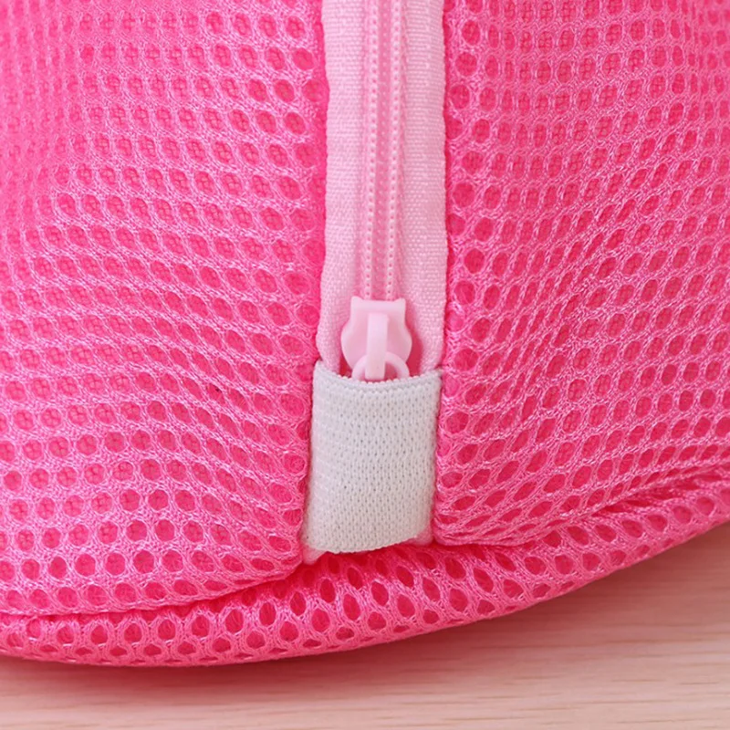 Bra Lingerie Barrel Mesh Wash Laundry Bag Protector Portable Laundry System Wash Bag