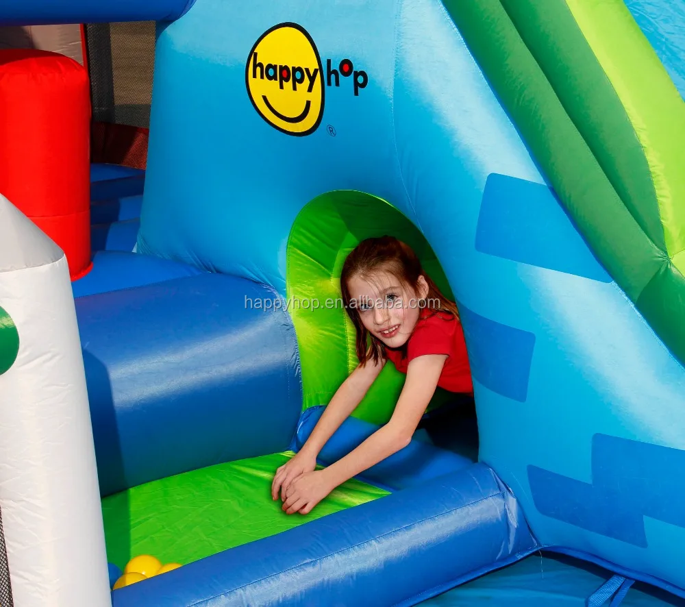 Happy Hop Inflatable Bouncer for Kids -9515 The Big House, inflatable bouncer castle and big jumping castle for sale
