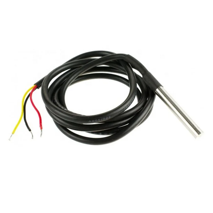 Waterproof DS18B20 Temperature Temp Sensor Digital Thermal Probe 1M For arduino