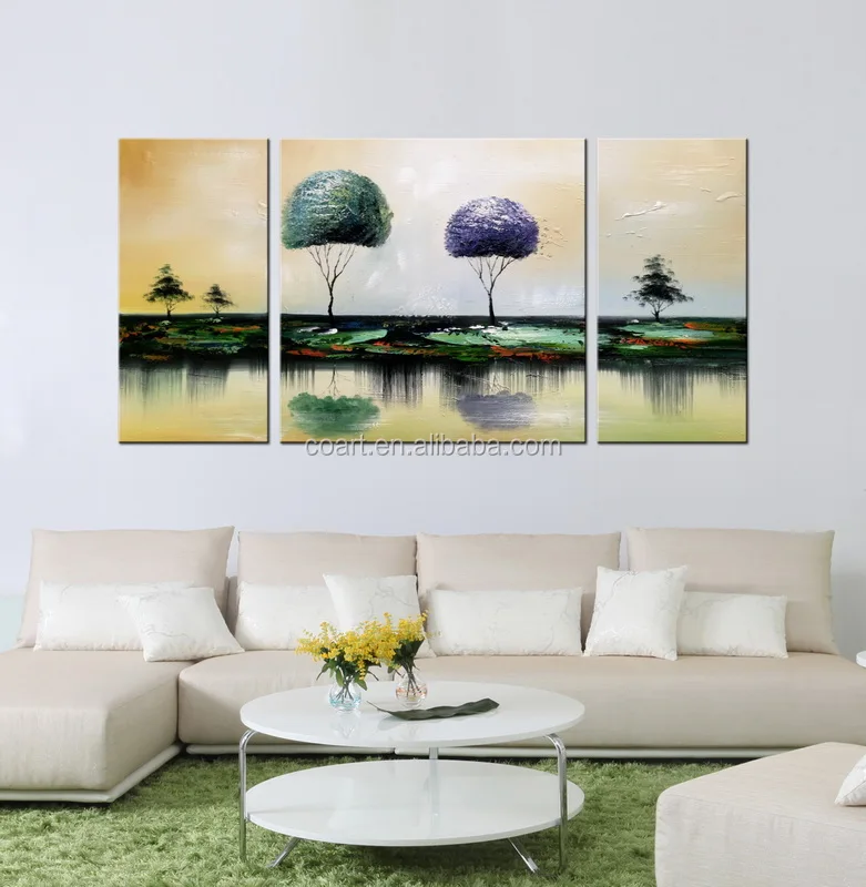 New Design DIY tree  Oil Painting Paint by Numbers Drawing on Canvas Home Decoration