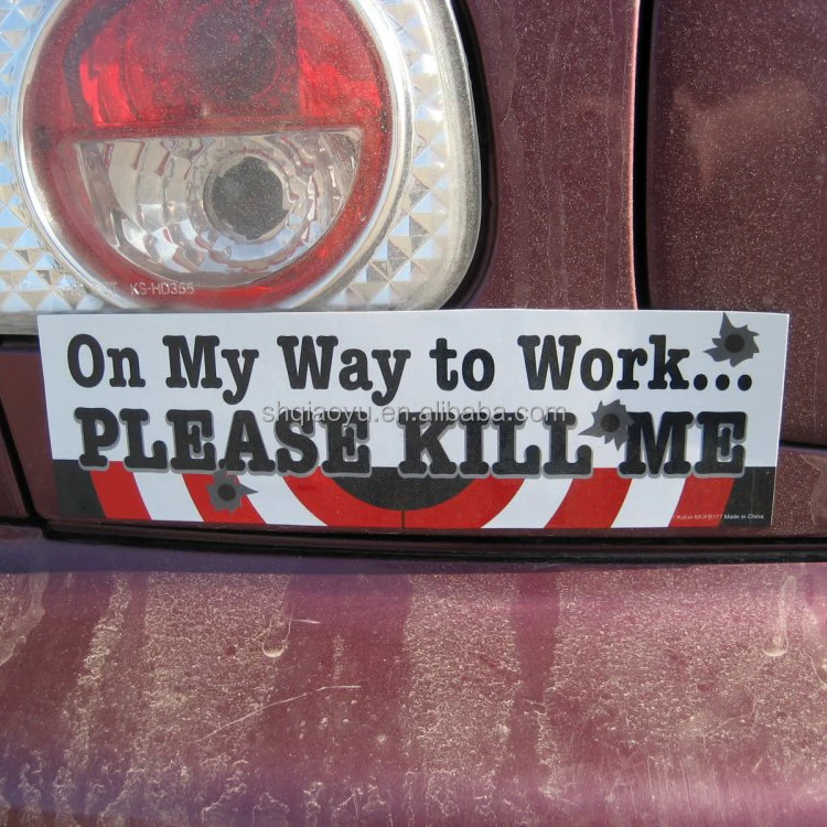 Outdoor Advertising Printed Vinyl Magnetic Car Sticker For Promotion