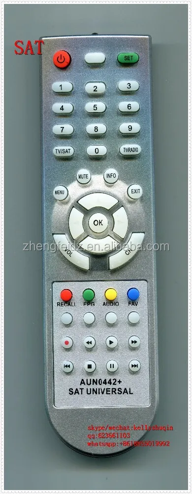 SAT universal remote control 2000 in 1