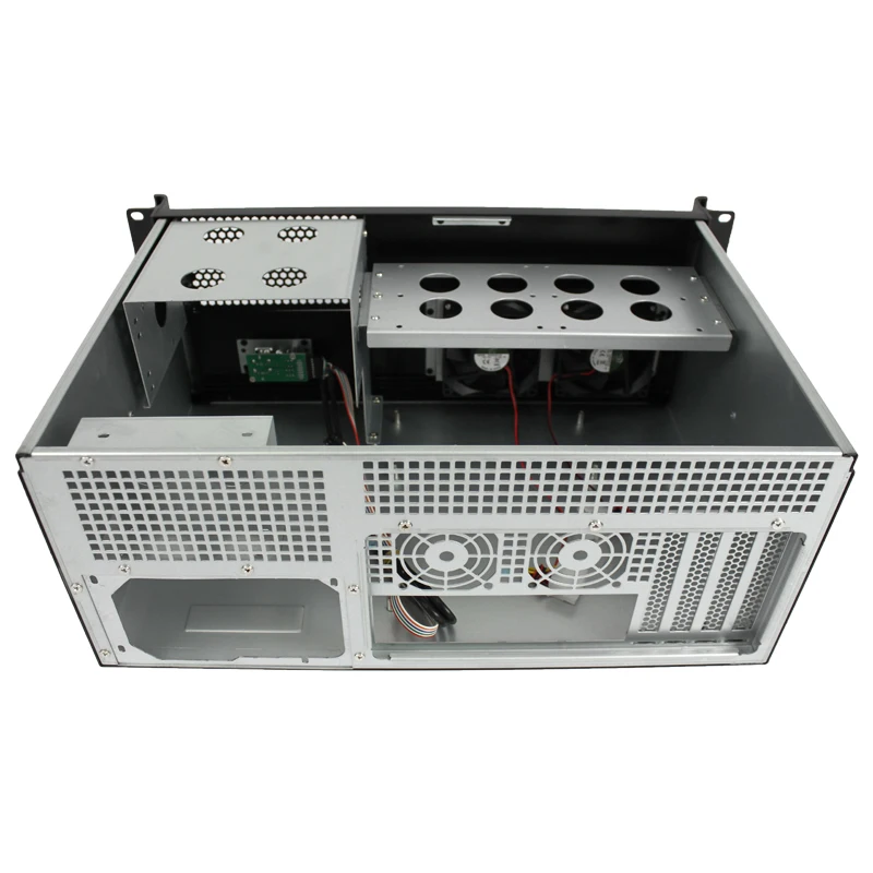 
4u 19inch short case for MATX MB rackmount Industrial server computer case with CD-ROM 