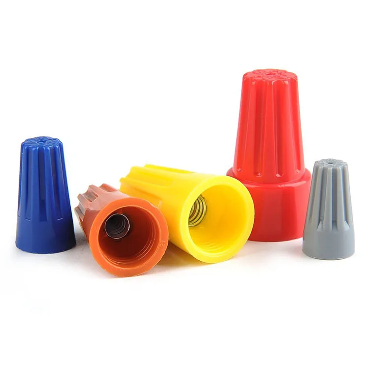 Screw Wire Connectors ,with Spring Insert Twist Nuts Connection, Easy Twist On Wire Terminal