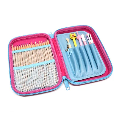 big capacity cute cartoon print unicorn eva smiggle pencil case