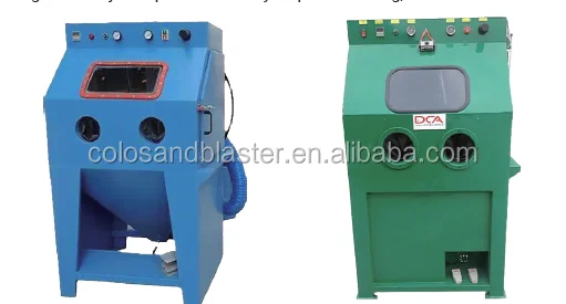 
liquid Sandblasting water wet blasting cabinet 