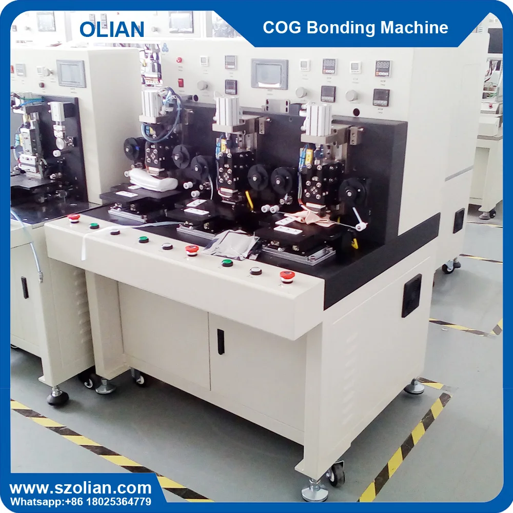 
china mobile phone lcd making machines cog bonding machines ic bonding machines 