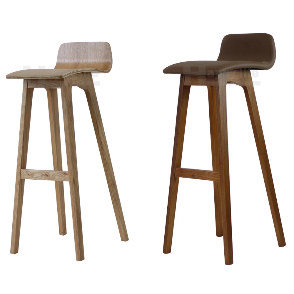 Unique design bar furniture high american wood bar chair