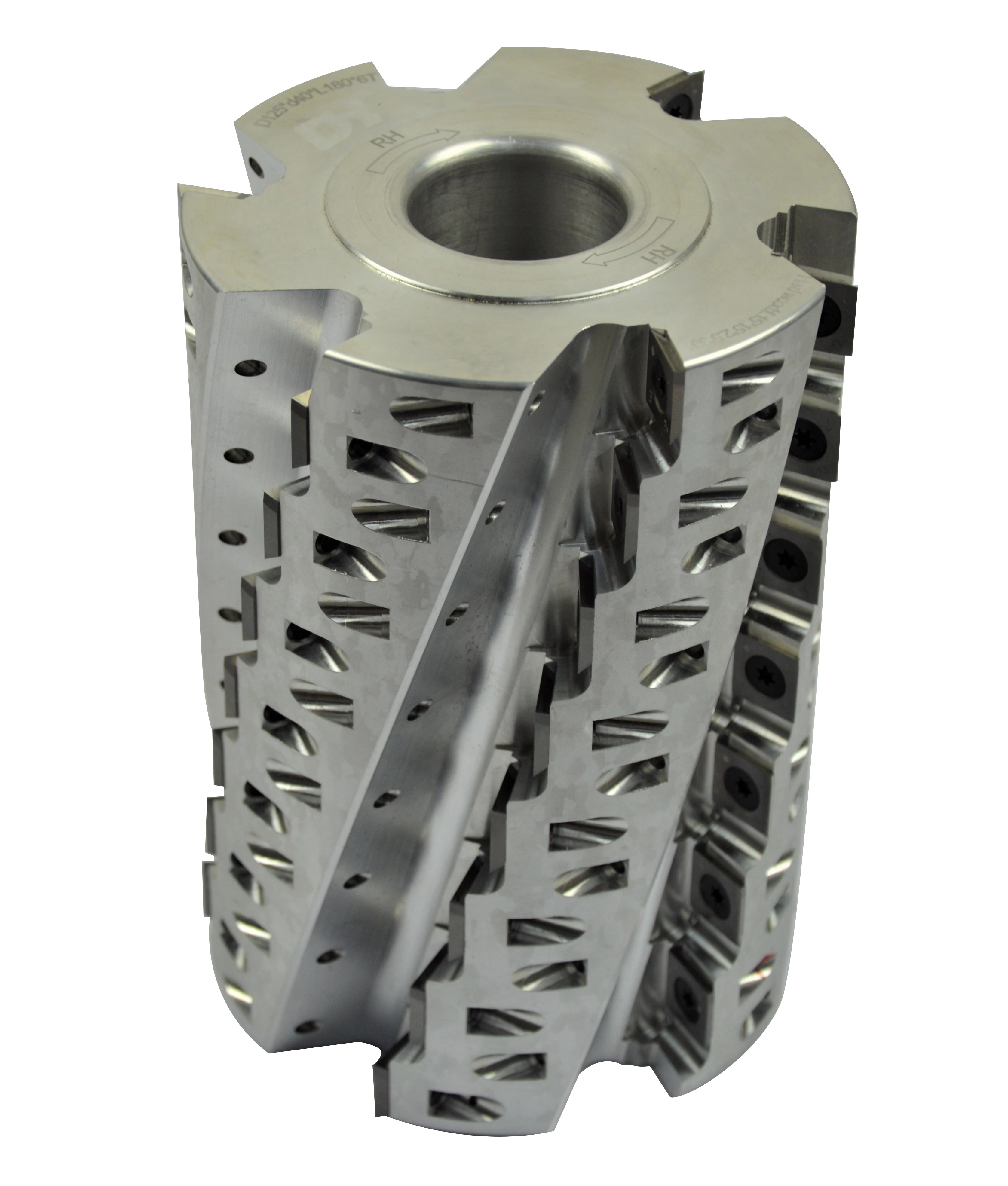 Силовой инструмент, сверхмощный режущий спиральный наконечник, строгальный станок для дерева, лезвие вала, машина для обрезки полосы, 6 зубьев, спиральная режущая головка