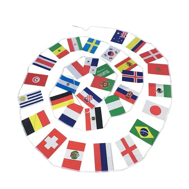 
Custom Made Flags And Banners String Bunting Flag Banners 