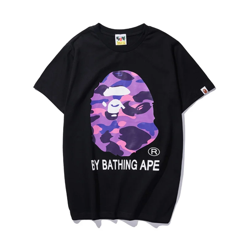 
High quality BAPE animal avatars 100%cotton t-shirt 