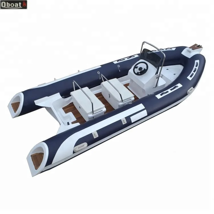 Cool Design 14ft Hypalon Tube Fiberglass Hull Rib Boats
