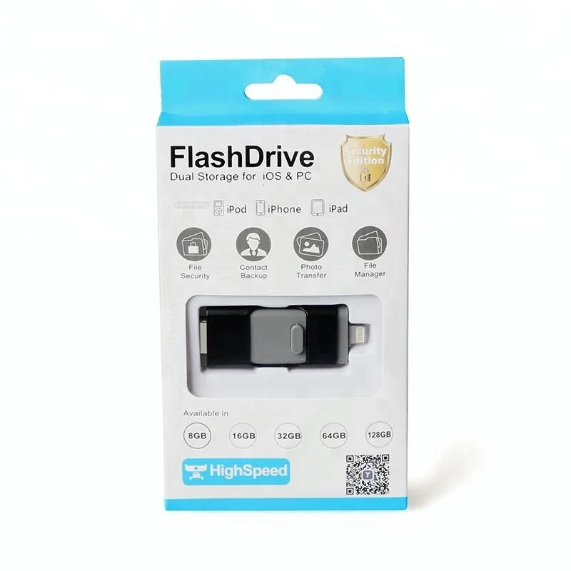 
High Quality Mobile Phone Usb Flash Drive for iphone/Android phone 1gb to 128gb 