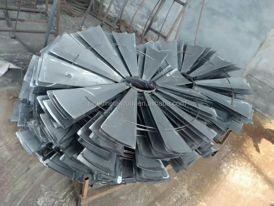 
steel farnhouse windmill fan blades rustic decorative metal large windmills 