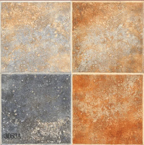 Floor tile Rustic non-slip waterproof  bathroom floor yellow ceramic tiles 600x600mm