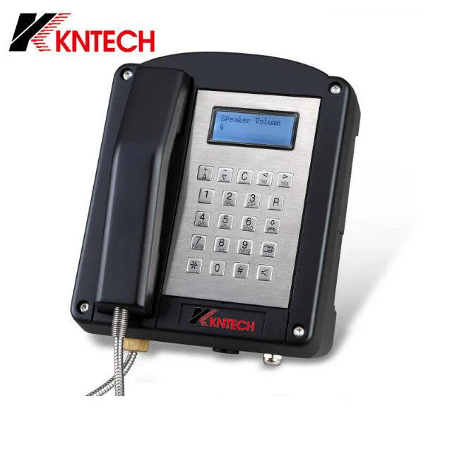  KNTECH взрывозащищенный телефонный аналоговый телефон с защитой от атмосферных воздействий для угольной шахты