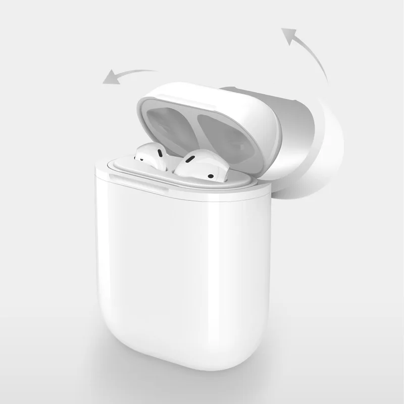 
The Latest Design Portable Qi Standard Wireless Charging Cover Case For AirPod, New AirPod Best Case Wireless Charging 