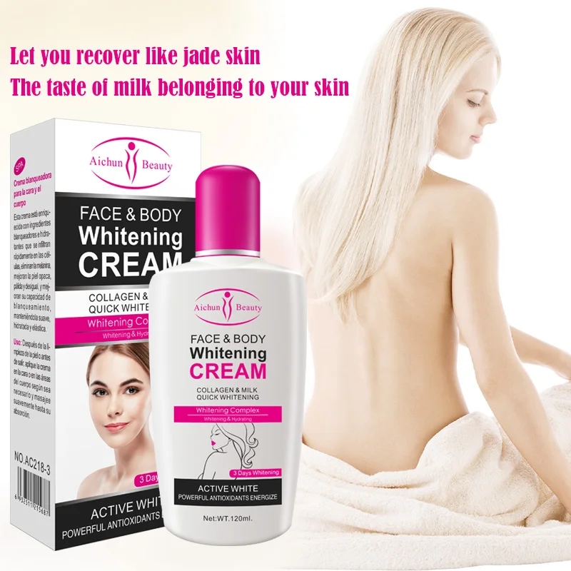  Aichun beauty лучший увлажняющий быстрый 3 дня лосьон для тела натуральный уход черный отбеливающий крем кожи