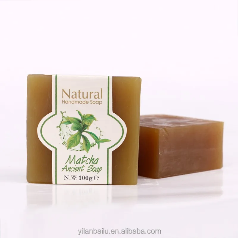 Best Chinese Matcha Bar Soap Whitening All Skin Types