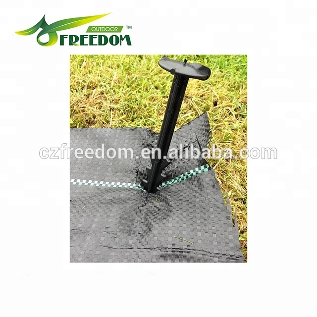 Пластиковые заземляющие колышки/Гвозди для фиксации коврика для сорняков