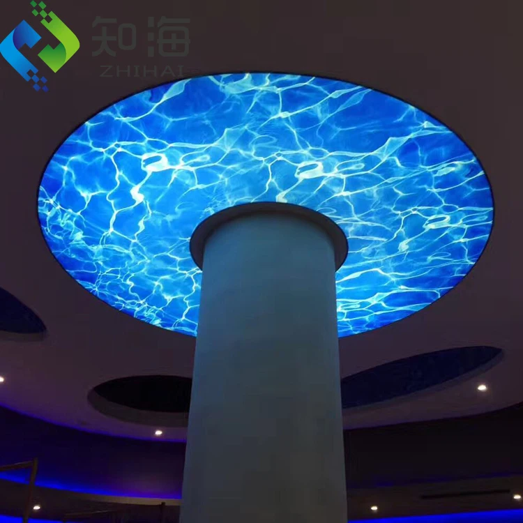 ZHIHAI hall ceiling decor decorative roll stretch ceiling