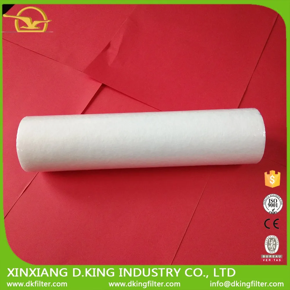 3 микрона PP Расплава Взорван картридж фильтра для сточных вод и фильтрации пива