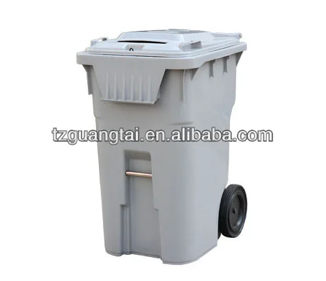 Euro/North American type plastic waste bin garbage can rubbish bin 360L