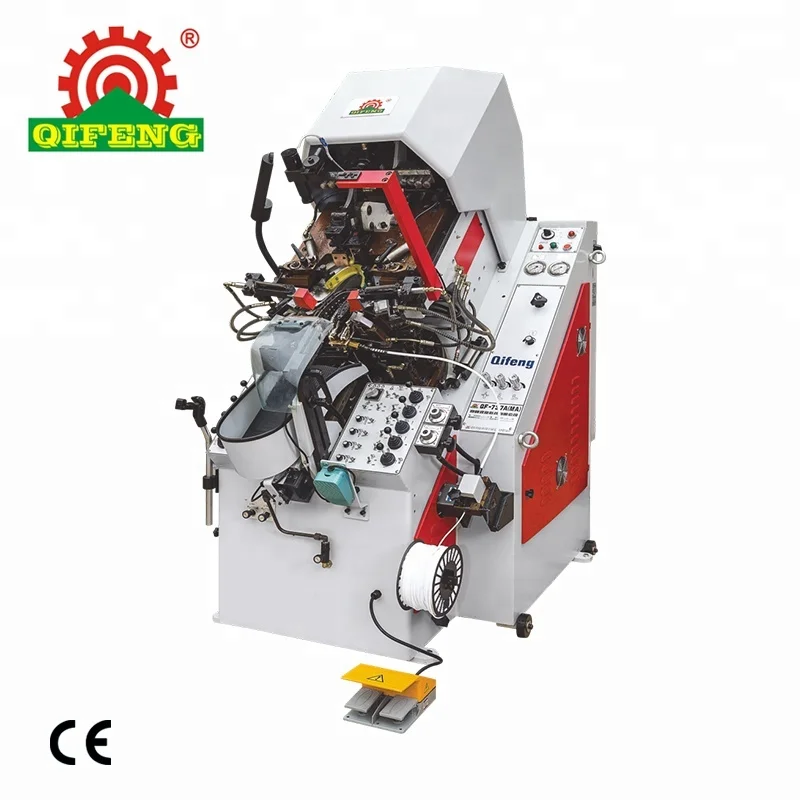 High quality auto-cementing toe lasting machine QF-737A(MA) shoe making equipment
