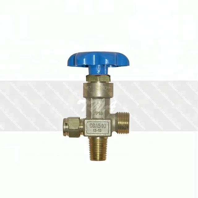 hot sale high pressure CGA540/CGA870 brass oxygen cylinder valve