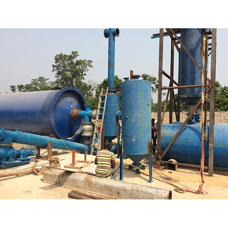 NON Pollution 10T types of pyrolysis tyre retreading plant for sale waste tyre to oil plant