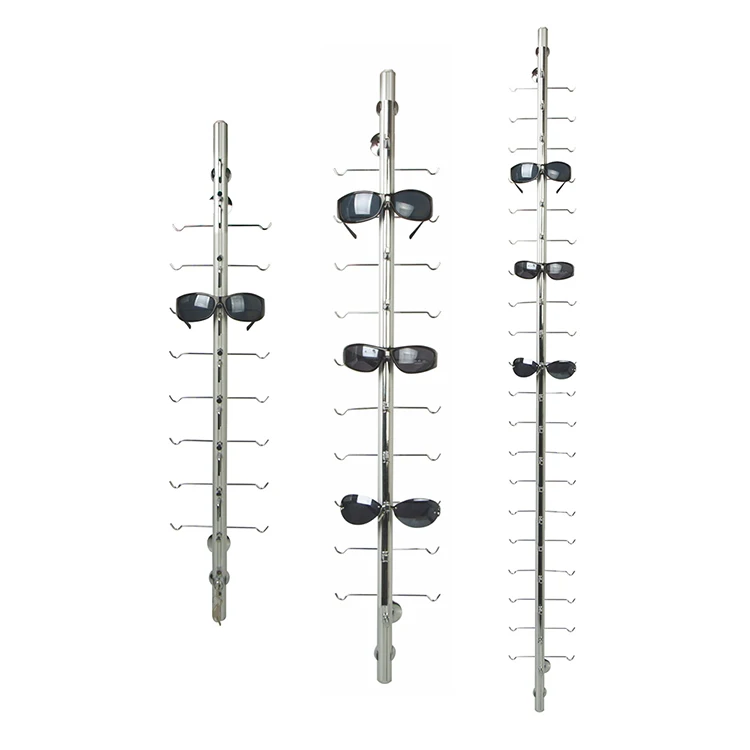 Factory Wholesale Eyewear Sunglasses Display Rods With Lock