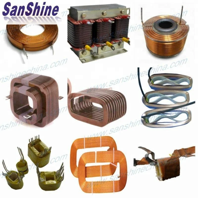 
Single spindle CNC precision automatic high torsion long traverse length flat wire coil winding machine 