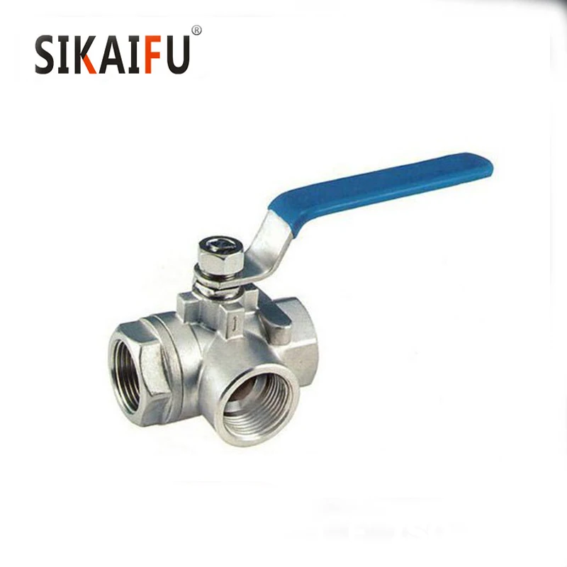 New fashion Thread 3 way ball valve with great price