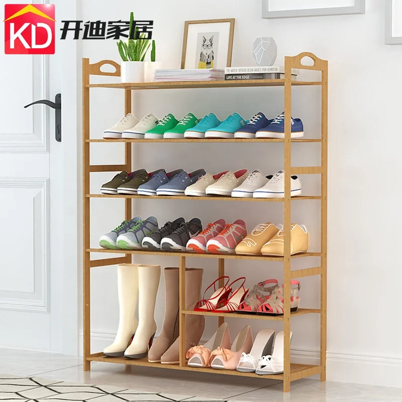 
100% pure natural wooden storage rack can hold 36 pairs of shoes metal s frame bamboo shoe rack 