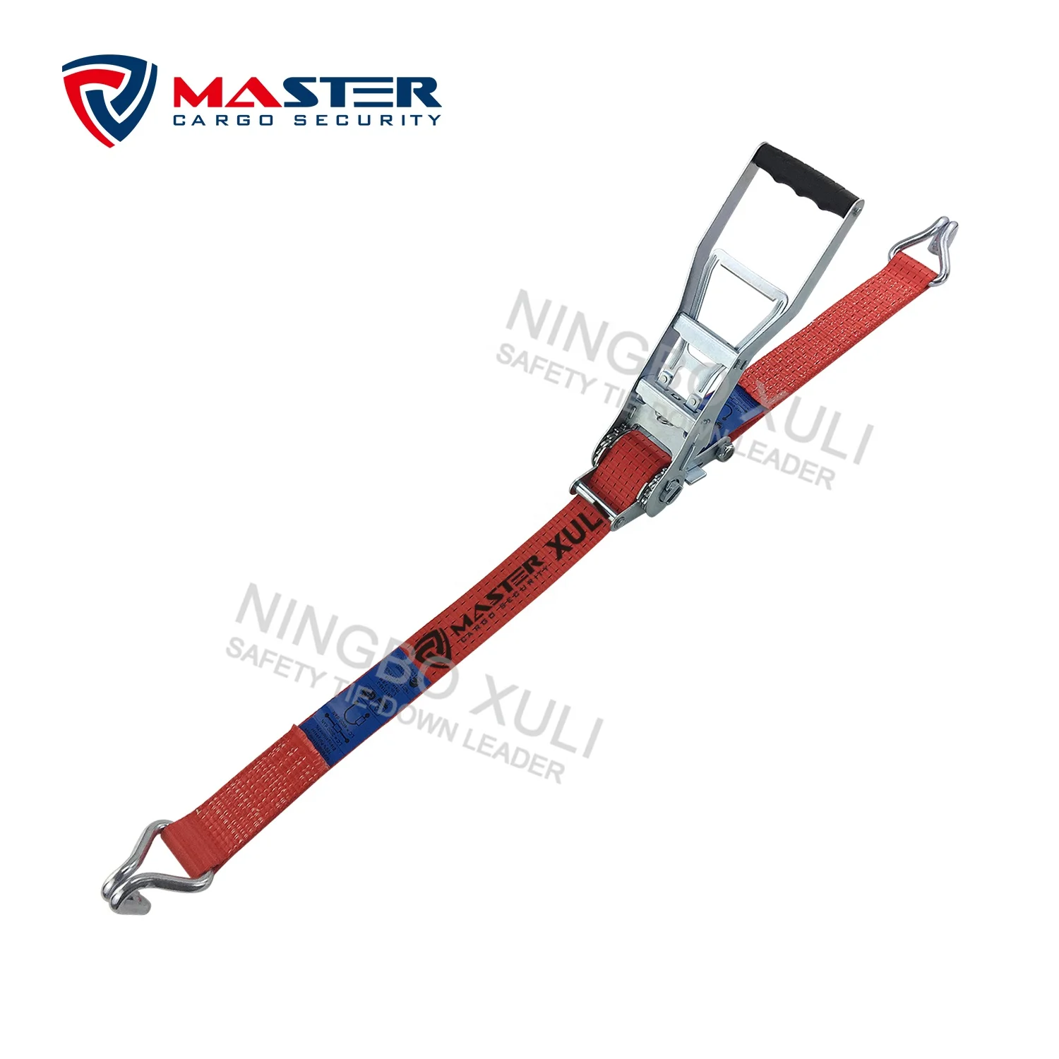 50mm ergo tie down straps 5t 6m ratchet strap