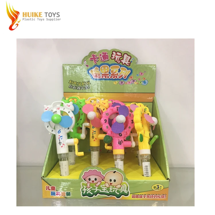 Игрушечный ручной вентилятор пластиковая трубка для конфет диспенсер сахара игрушки