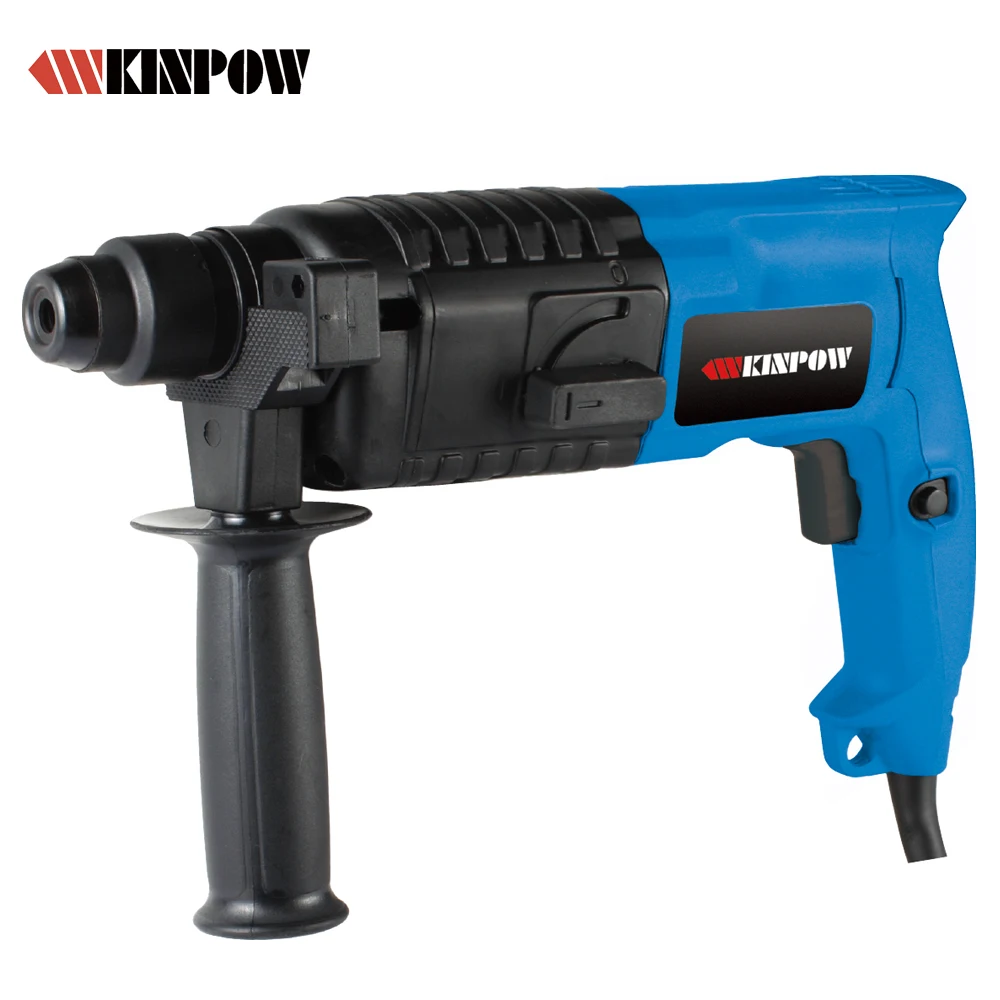 
KINPOW 500W 20mm Rotary Hammer Drill Three Function SDS-plus Electric Hammer 