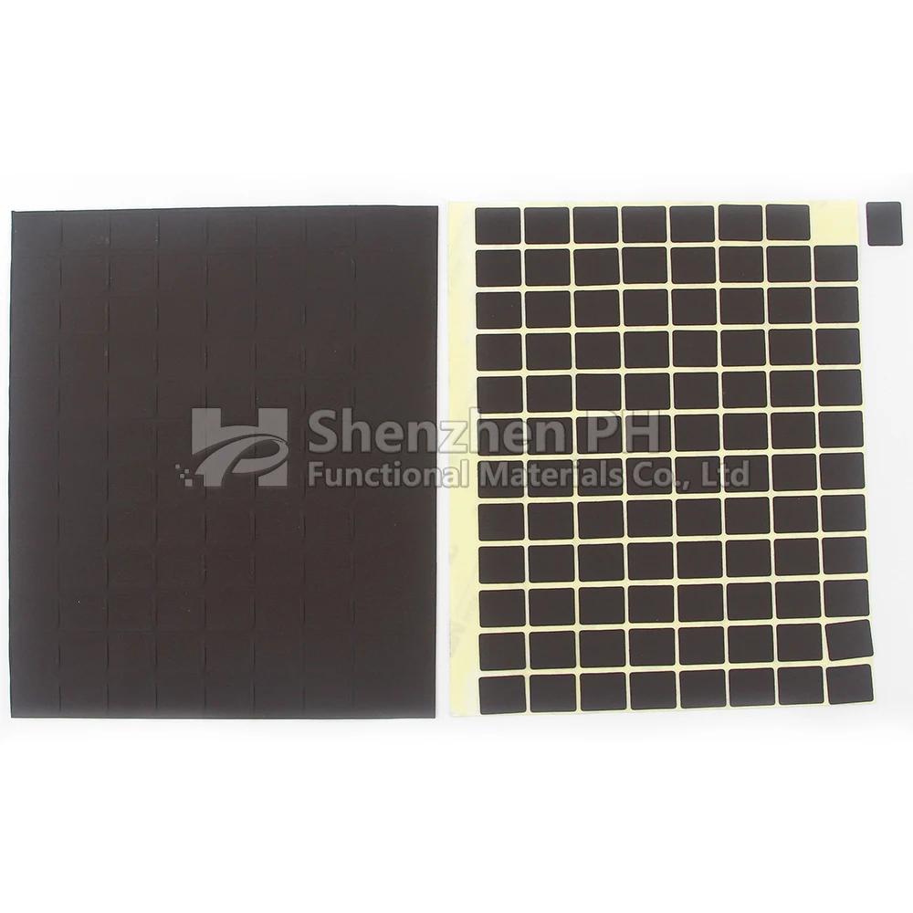 Soft type magnetic ferrite sheet, electromagnetic radiation blocker