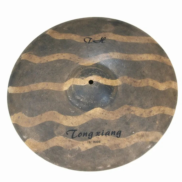 Chinese Beautiful Vintage Tongxiang Cymbal hand craffted cymbal for sale