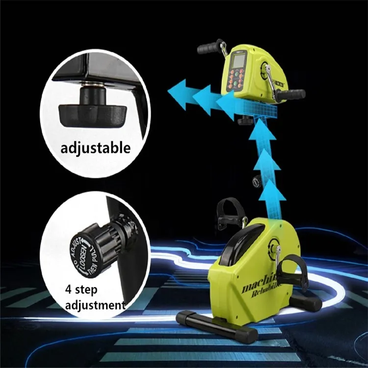 Factory price physical therapy active passive motorized rehabilitation electric exercise bike for disabled