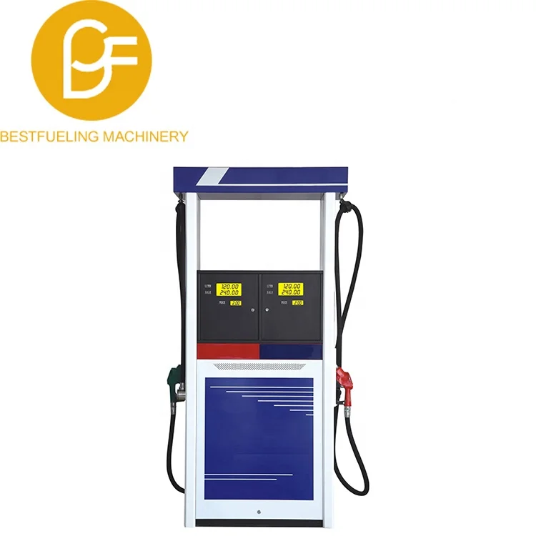 Pioneer series single hose one fuel pump digital fuel dispensers auto shut-off nozzle gas diesel dispenser