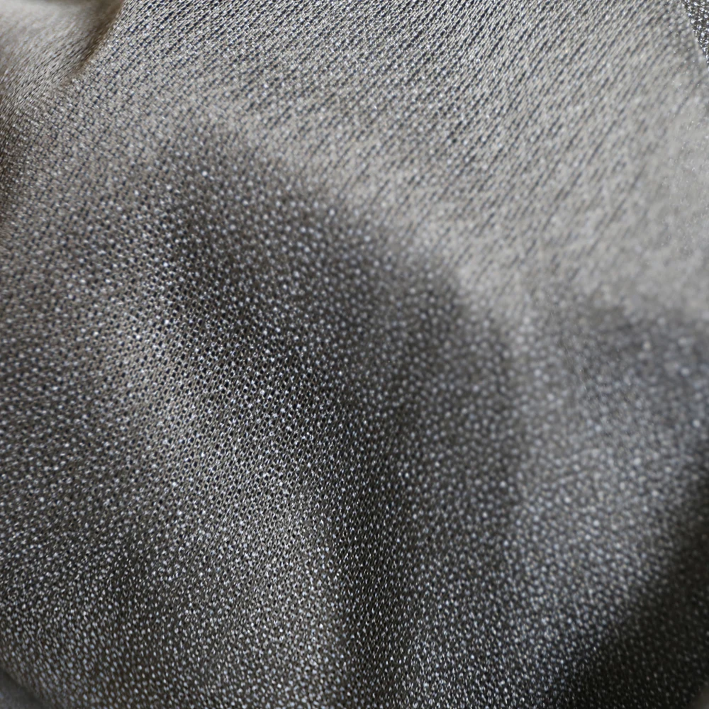 Compact Low Price Cheap 100% Polyester Fabric Circular Stretch Interlining W50D