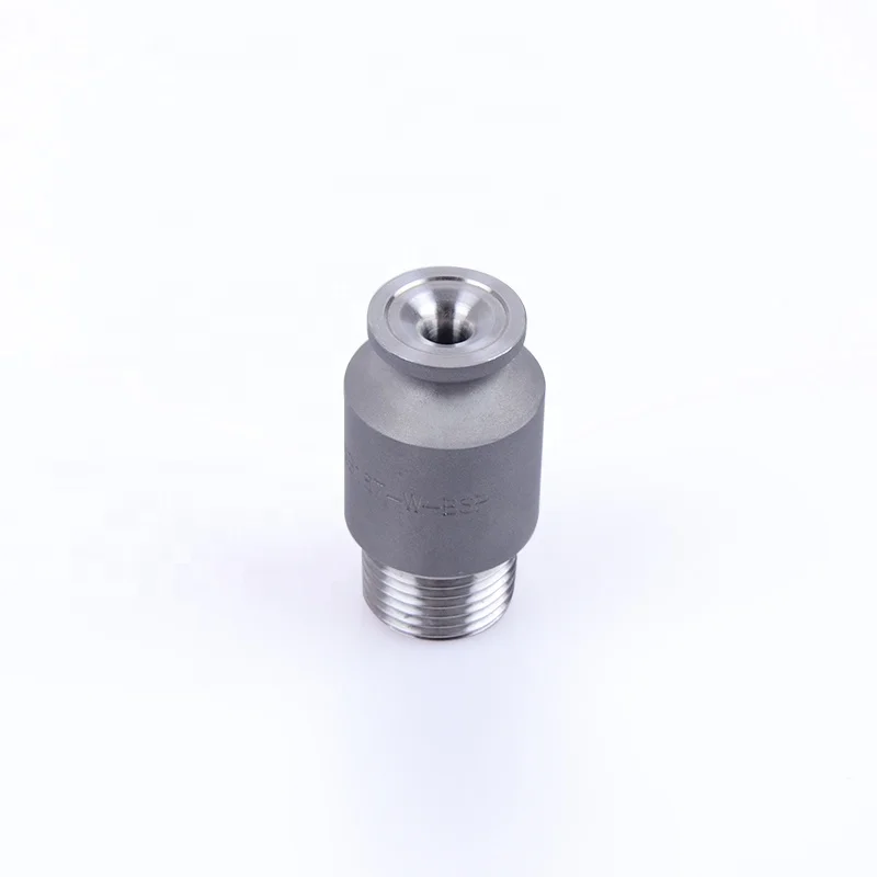
90 Degree 120 Degree Large Flow Free Passage Stainless Steel Full Cone Spray Nozzle For Scrubber Sulfur Removal 