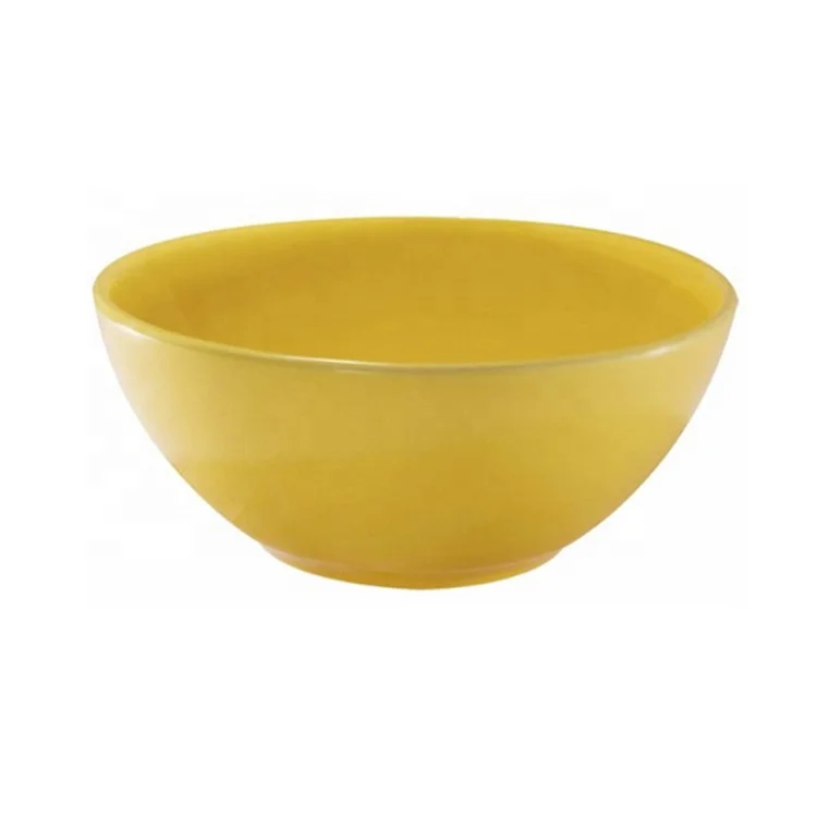 6' China factory supply sale price economic colorful melamine plastic serving bowls