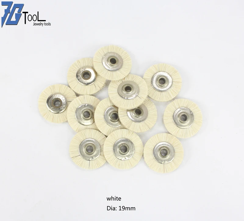 Jewelry Dental Polishing Brush without Shank 19 mm 22 mm 25 mm, Cleaning Rotary Brush