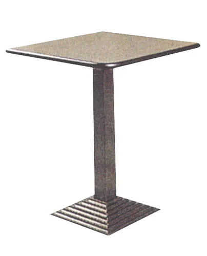
high leg chrome coffee bar table legs 