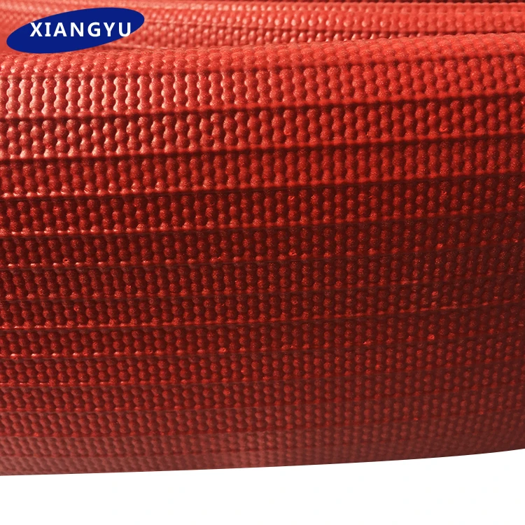 Fire equipment extinguisher used double side rubber fire hose