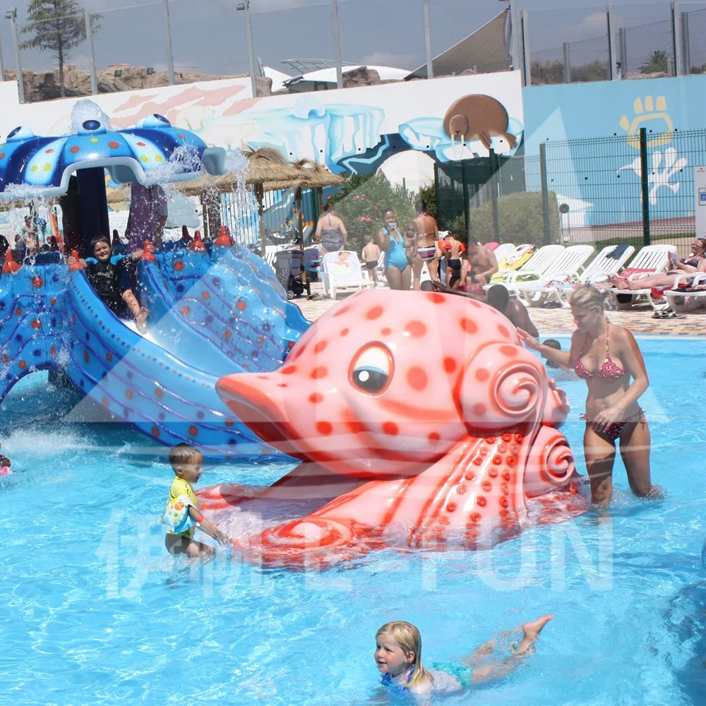 Litter Fish Water Pool Toys / Fiberglass Water for Kids Water Park Slide Body: 6-8mm; Flange: 8-10mm Outdoor Equipment Amusement