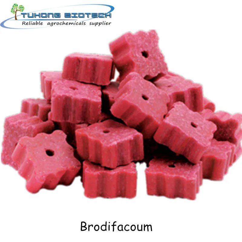 
Brodifacoum 0.005% GR Rat Poison Rodenticide Mouse Killing Bromadiolone 98% 