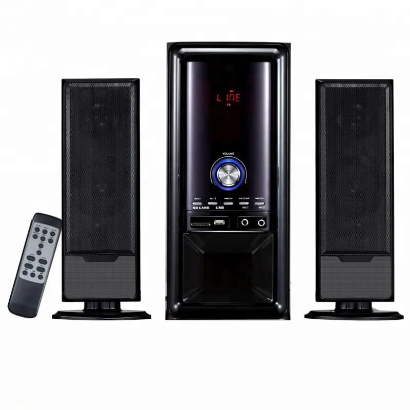 Hot Selling New Museeq Active 2.1 CH Multimedia Speaker System with SD/FM/USB/Bluetooth Functions